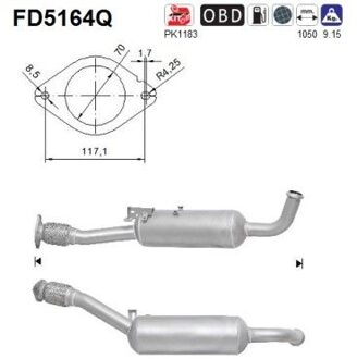 Nissan Roetfilter FD5164Q