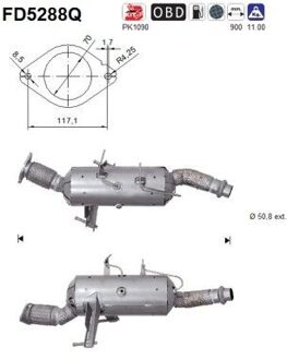 Nissan Roetfilter FD5288Q