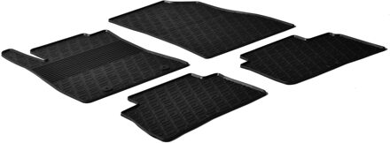Nissan Rubbermatten passend voor Nissan Juke 2010-2019 (G profiel 4-delig + montageclips)
