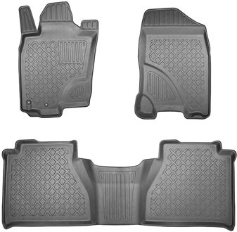 Nissan Rubbermatten passend voor Nissan Navara Double Cab / Renault Alaskan Double Cab 2016-2022 603274