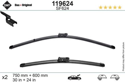 Nissan Ruitenwisser 119624