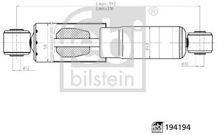 Nissan Schokdemper 194194