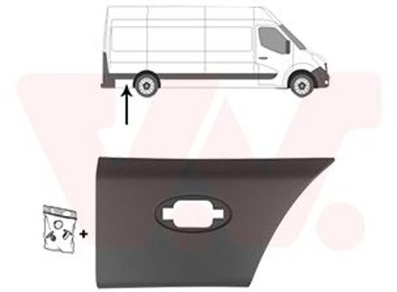 Nissan Sier- / beschermingspaneel, zijwand 3799408