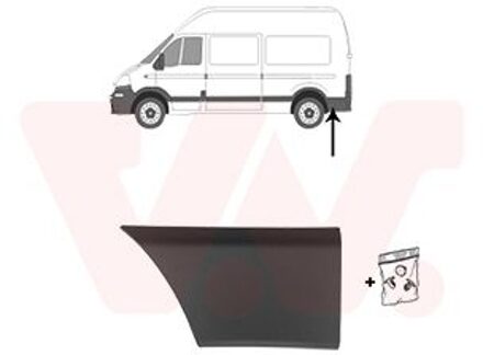 Nissan Sier- / beschermingspaneel, zijwand 4388427