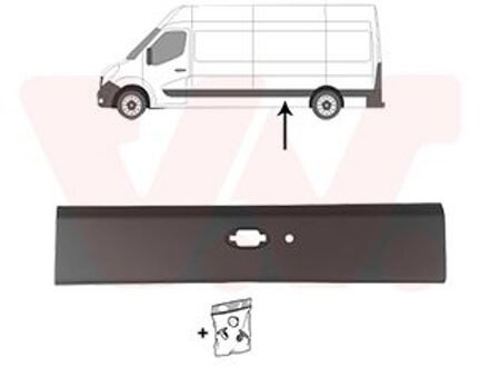 Nissan Sier- / beschermingspaneel, zijwand 4399403