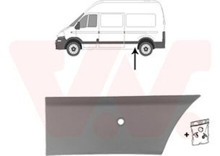 Nissan Sier- / beschermingspaneel, zijwand 4399425