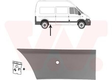 Nissan Sier- / beschermingspaneel, zijwand 4399426