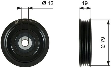 Nissan Spanrol, Poly V-riem T39184