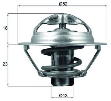 Nissan Thermostaat, koelvloeistof TX17595D