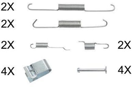 Nissan Toebehoren, remschoen