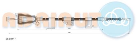 Nissan Trekkabel, parkeerrem 2802141