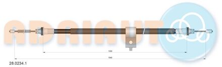 Nissan Trekkabel, parkeerrem 2802341