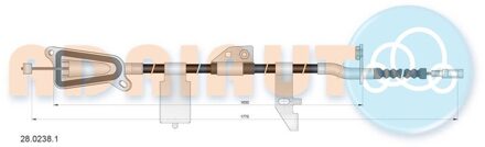 Nissan Trekkabel, parkeerrem 2802381