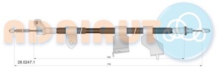 Nissan Trekkabel, parkeerrem 2802471