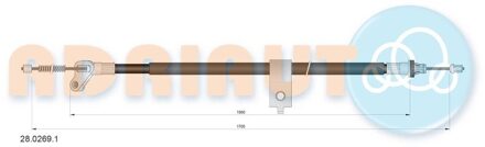 Nissan Trekkabel, parkeerrem 2802691