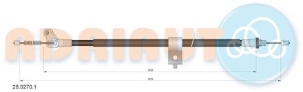 Nissan Trekkabel, parkeerrem 2802701