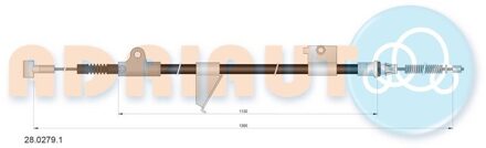 Nissan Trekkabel, parkeerrem 2802791