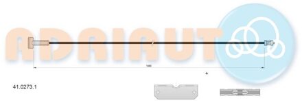 Nissan Trekkabel, parkeerrem 4102731