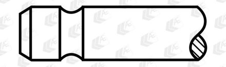 Nissan Uitlaatklep V95120