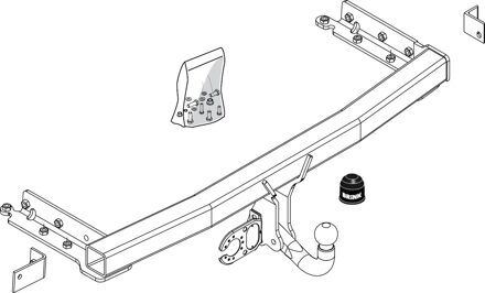 Nissan Vaste trekhaak