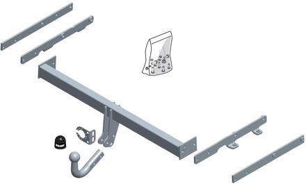 Nissan Vaste trekhaak