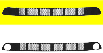 Nissan VOORBUMPERGRILL 3323590