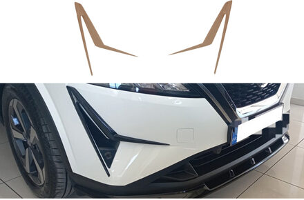 Nissan Voorspoiler-Wings (Corners) passend voor Nissan Qashqai III (J12) 2021- (PU) DXVNI04