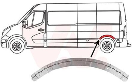 Nissan Wielrand Achter L/r 4388149