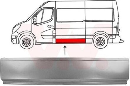 Nissan Zijpaneel L. 3799109