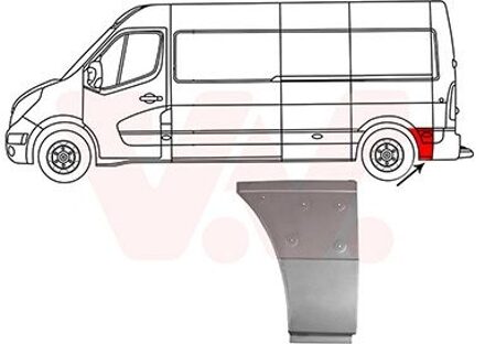 Nissan Zijplaat Achter L 3799143