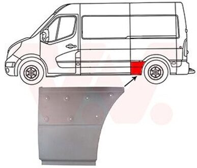 Nissan Zijplaat Achter L 4388141