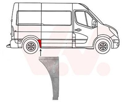 Nissan Zijplaat Achter R 3799142