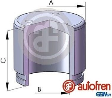 Nissan Zuiger, remklauw D025278