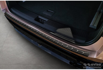 Nissan Zwart RVS Bumper beschermer passend voor Nissan Ariya 2022- 'Ribs' AV245296