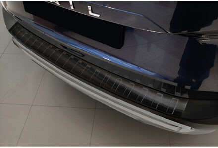 Nissan Zwart RVS Bumper beschermer passend voor Nissan X-Trail IV (T33) 2021- 'Ribs' AV245263