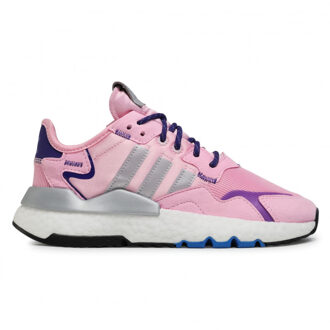Nite Jogger W Dames Sneakers - True Pink/Silver Met./Collegiate Purple - Maat 40