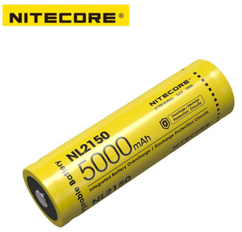 NITECORE NL2150 NL2145 NL2140 3.6V 21700 rechargeable Li-ion battery
