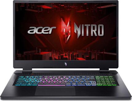 Nitro 17 AN17-41-R1HM -17 inch Gaming laptop Zwart