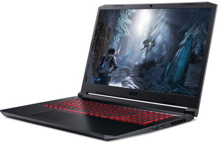 Nitro 5 AN517-52-79Q8 - 17.3i FHD/i7-10750H/16GB/512GB SSD/NVIDIA GeForce RTX 2060 6GB/No ODD/Wi-Fi 6 AX 201 (2x2) + BT5/Win10 Home/Qwerty/Black