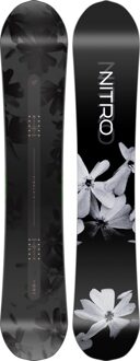 Nitro All-mountain freestyle snowboard dames 155 Zwart dessin