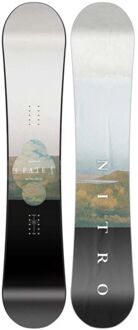 Nitro All-Mountain Snowboard Dames 147 Zwart dessin
