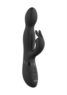 Niva - Rotating Rabbit Vibrator - Black