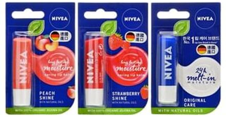 NIVEA 24H Melt-In Long Lasting Moisture Caring Lip Balm