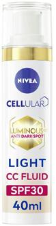 NIVEA CC Crème NIVEA Luminous CC Fluid SPF30 Light 40 ml