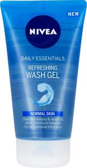 NIVEA Cleansing Gel Nivea Daily Essentials Refreshing Wash Gel Normal Skin 150 ml