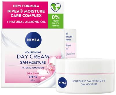 NIVEA Dagcrème Nivea Essentials Nourishing Day Cream SPF15 50 ml