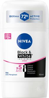 NIVEA Deodorant NIVEA Black & White Deodorant Stick 50 ml