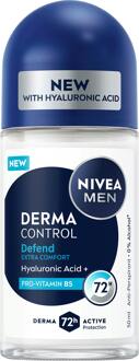 NIVEA Deodorant NIVEA Derma Control Defend Male Roll-on 50 ml