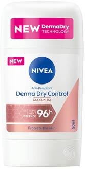NIVEA Deodorant NIVEA Derma Dry Control Maximum Female Stick 50 ml