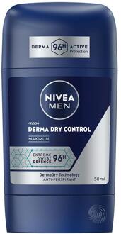 NIVEA Deodorant NIVEA Derma Dry Control Maximum Male Stick 50 ml